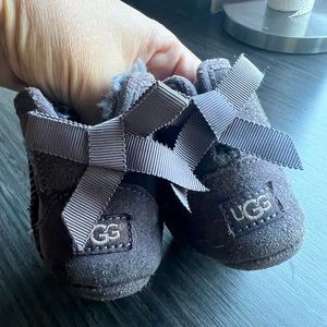 UGG baby boots.